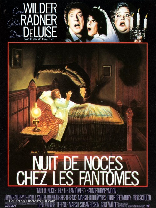 Haunted Honeymoon - French Movie Poster