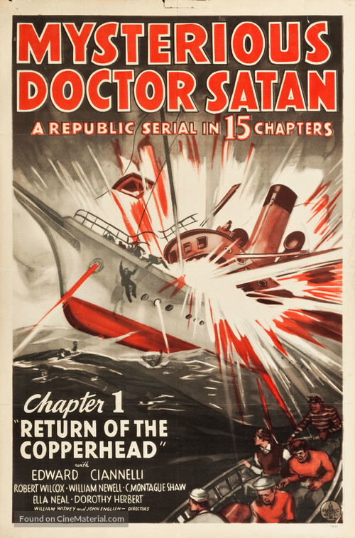 Mysterious Doctor Satan - Movie Poster