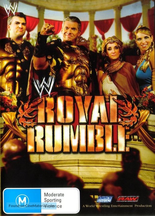 WWE Royal Rumble - Australian DVD movie cover