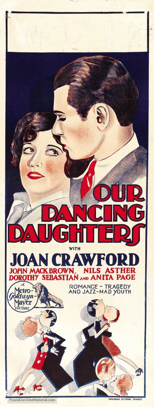Our Dancing Daughters - Australian Movie Poster