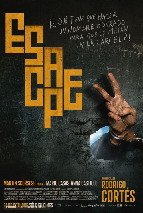 Escape - Spanish Movie Poster