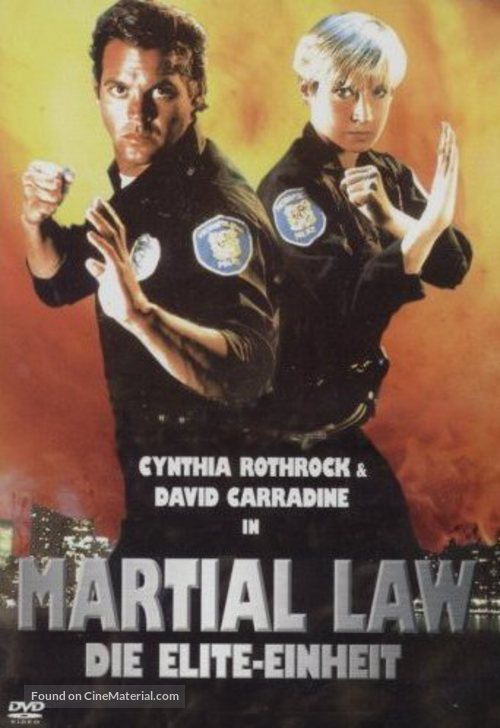 Martial Law - German DVD movie cover