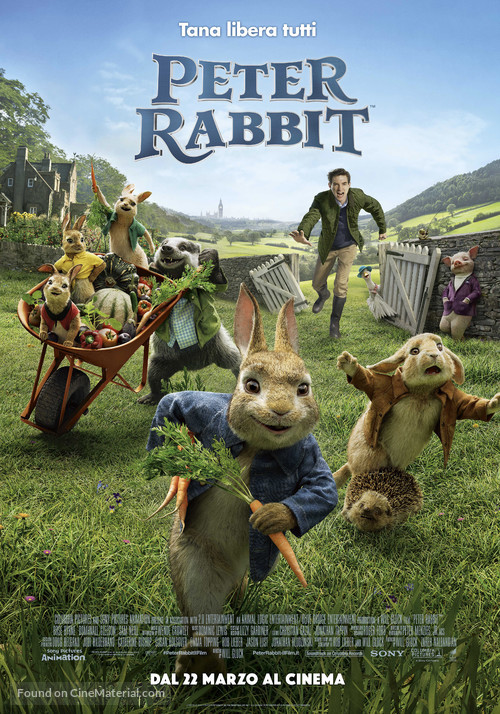 Peter Rabbit - Italian Movie Poster