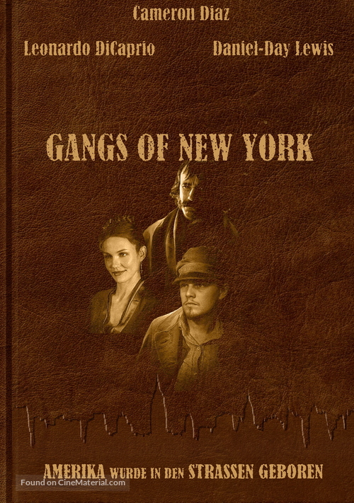 Gangs Of New York - German Movie Cover