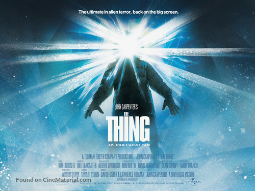 The Thing - British Movie Poster