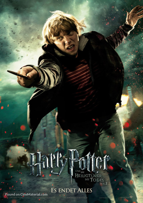 Harry Potter and the Deathly Hallows - Part 2 - German Movie Poster