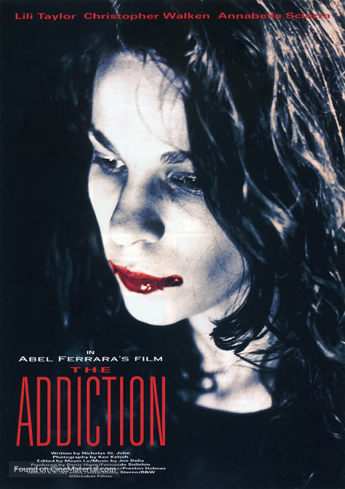 The Addiction - Japanese Movie Poster