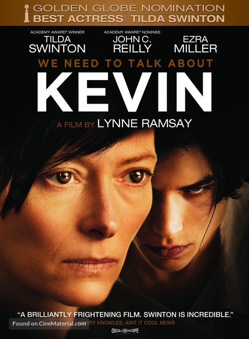 We Need to Talk About Kevin - DVD movie cover