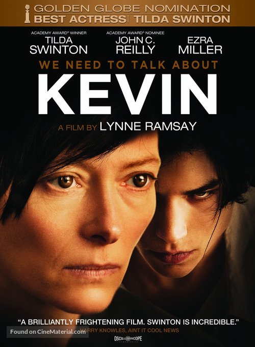 We Need to Talk About Kevin - DVD movie cover