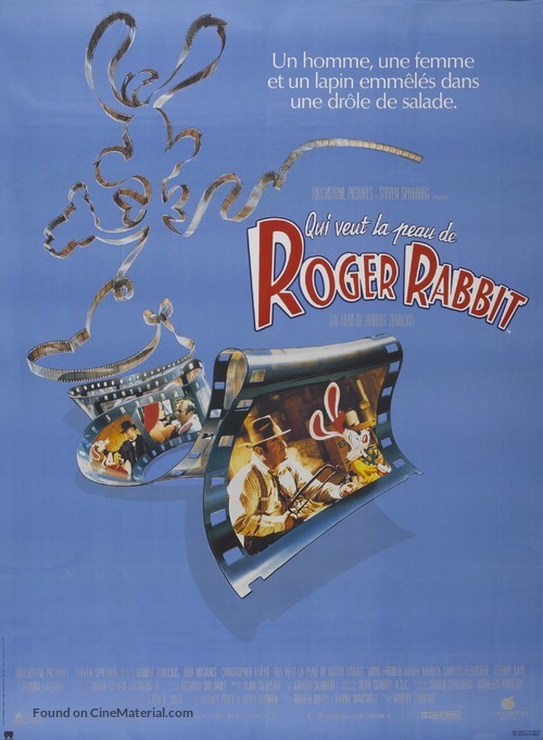 Who Framed Roger Rabbit - French Movie Poster