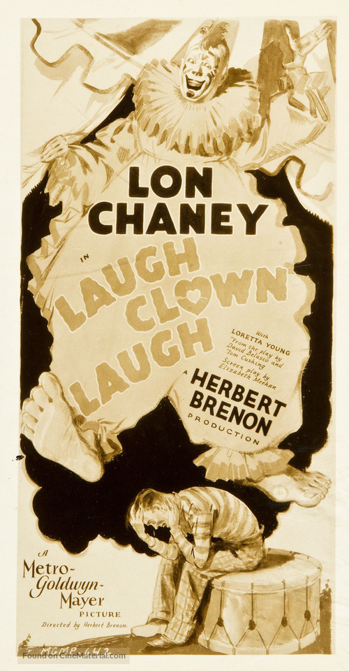 Laugh, Clown, Laugh - Movie Poster