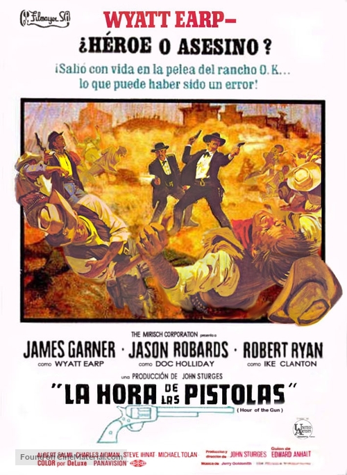 Hour of the Gun - Spanish Movie Poster
