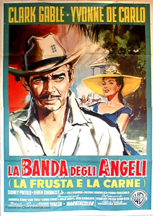 Band of Angels - Italian Movie Poster