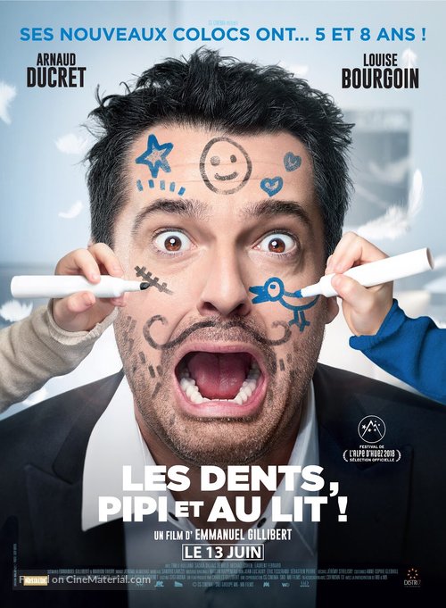 Les dents, pipi et au lit - Belgian Movie Poster