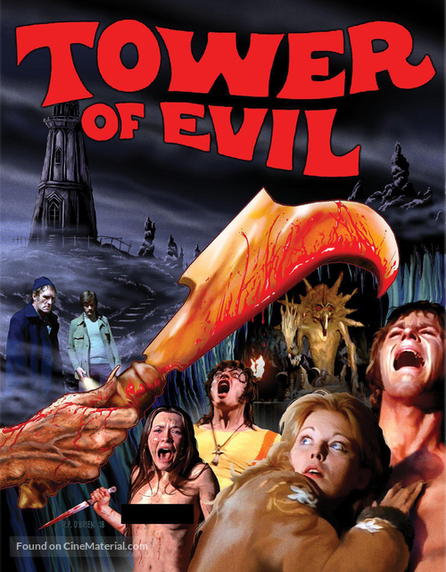 Tower of Evil - Blu-Ray movie cover