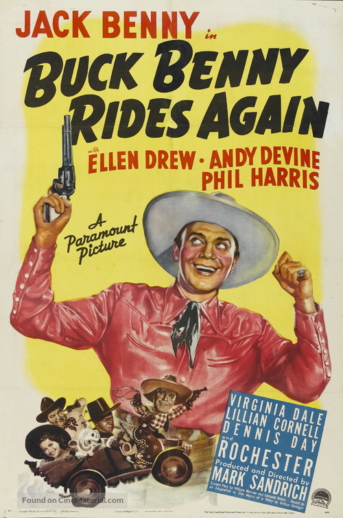 Buck Benny Rides Again - Movie Poster