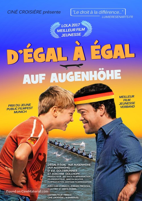 Auf Augenh&ouml;he - French Movie Poster