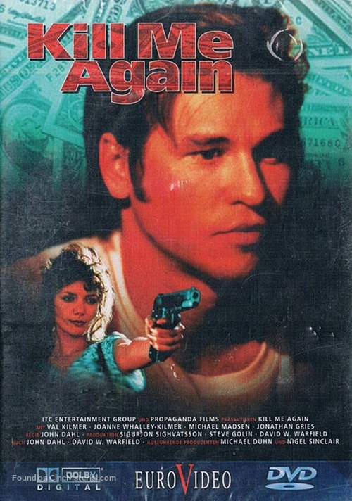 Kill Me Again - German DVD movie cover