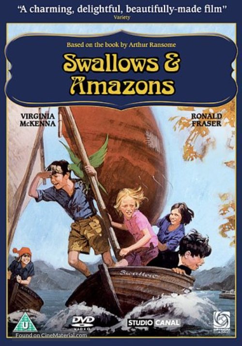 Swallows and Amazons - British DVD movie cover