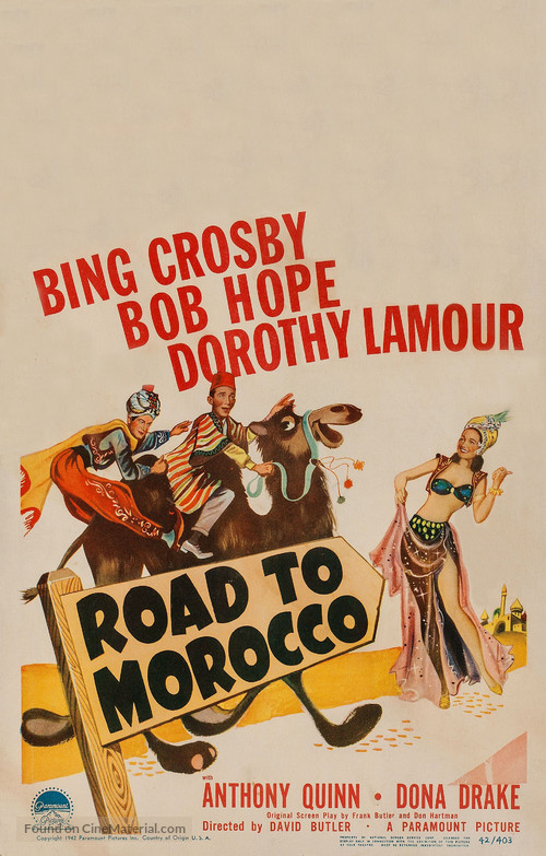 Road to Morocco - Movie Poster
