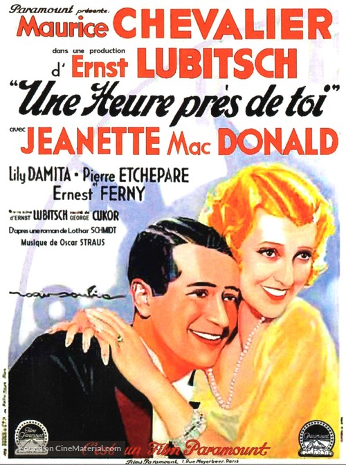 One Hour with You - French Movie Poster
