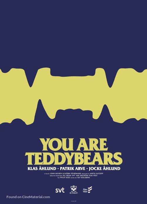 You Are Teddybears - Swedish Movie Poster