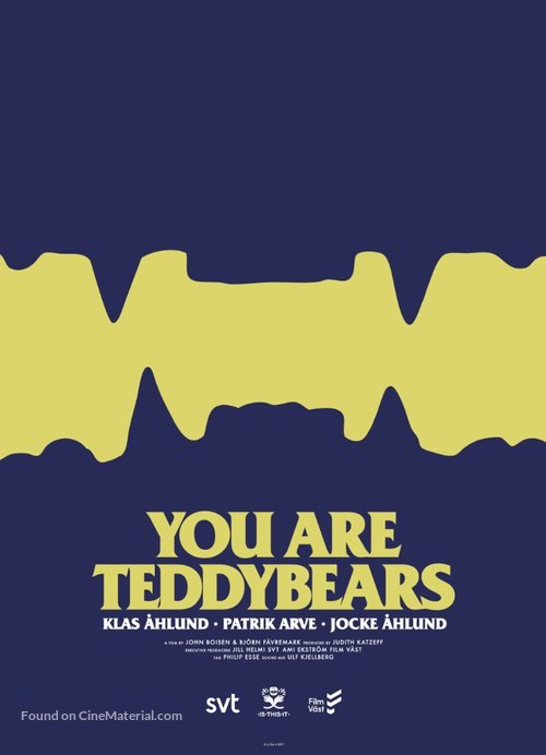 You Are Teddybears - Swedish Movie Poster