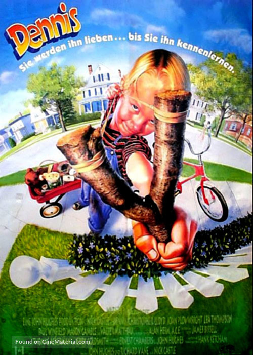 Dennis the Menace - German Movie Poster