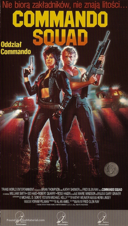 Commando Squad - Polish Movie Cover