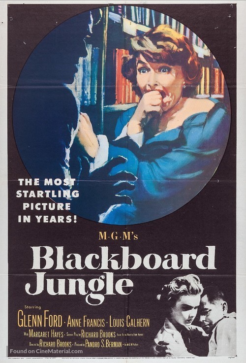 Blackboard Jungle - Movie Poster