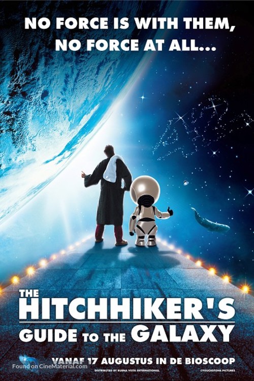The Hitchhiker&#039;s Guide to the Galaxy - Belgian Movie Poster