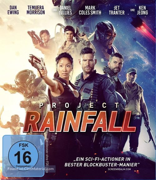Occupation: Rainfall - German Blu-Ray movie cover