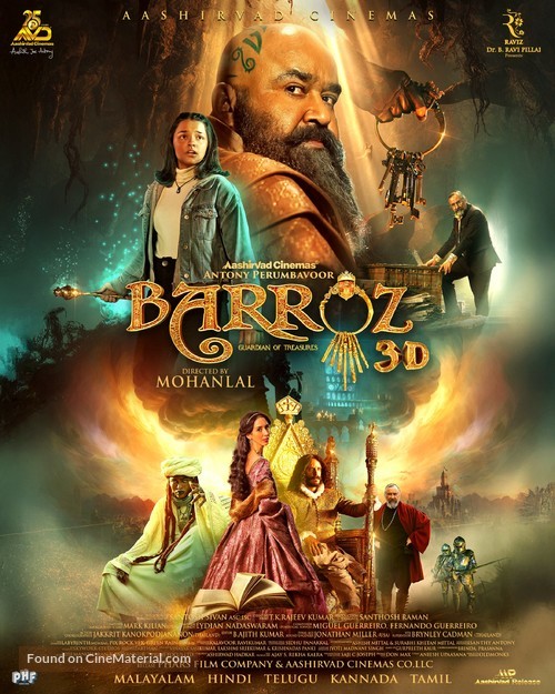 Barroz: Guardian of Treasures - Indian Movie Poster