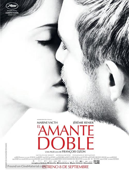 L&#039;amant double - Spanish Movie Poster