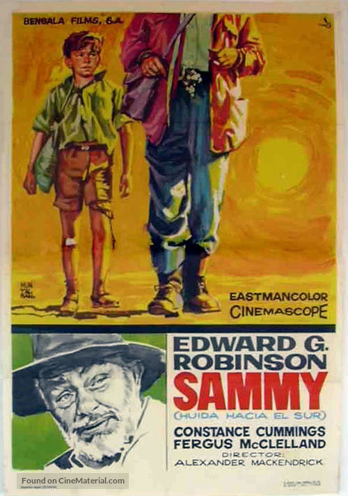 Sammy Going South - Spanish Movie Poster