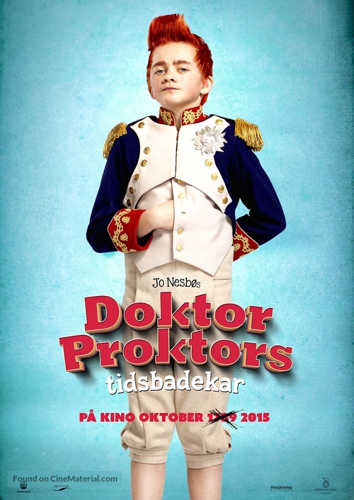 Doktor Proktors tidsbadekar - Norwegian Movie Poster