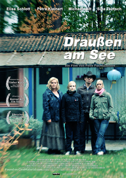 Drau&szlig;en am See - German Movie Poster