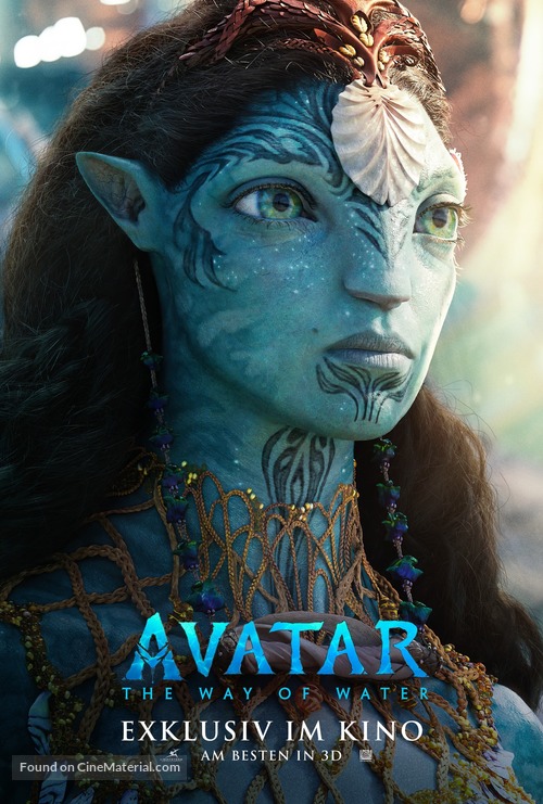 Avatar: The Way of Water - German Movie Poster