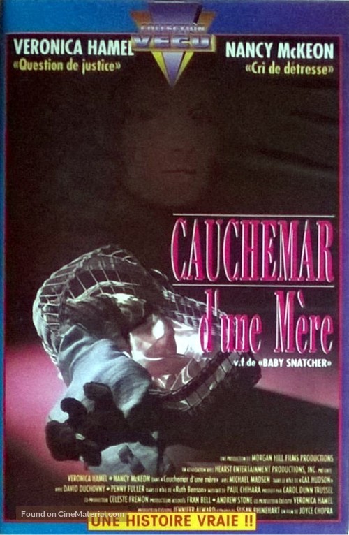 Baby Snatcher - French VHS movie cover