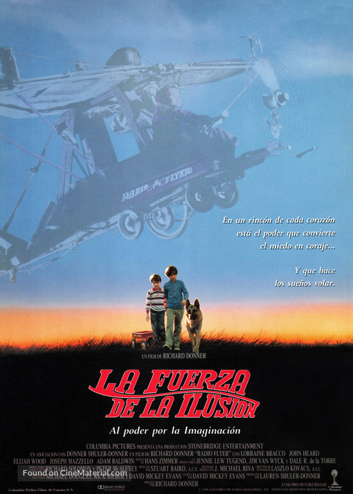 Radio Flyer - Spanish Movie Poster
