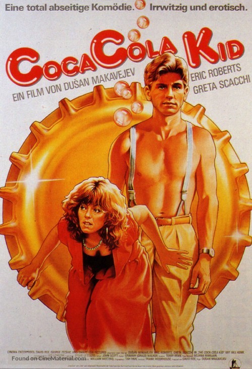 The Coca-Cola Kid - German Movie Poster