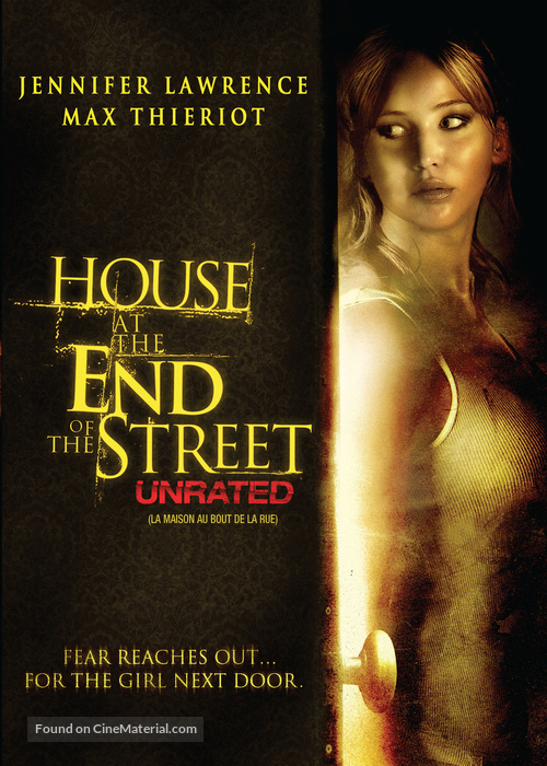 House at the End of the Street - Canadian DVD movie cover