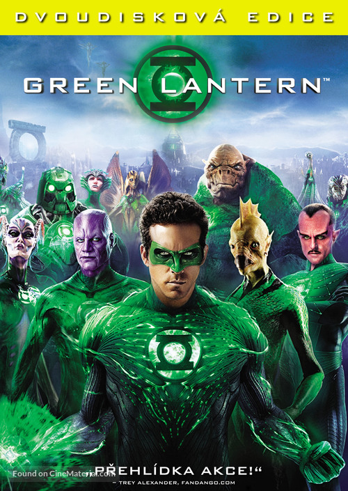 Green Lantern - Czech DVD movie cover