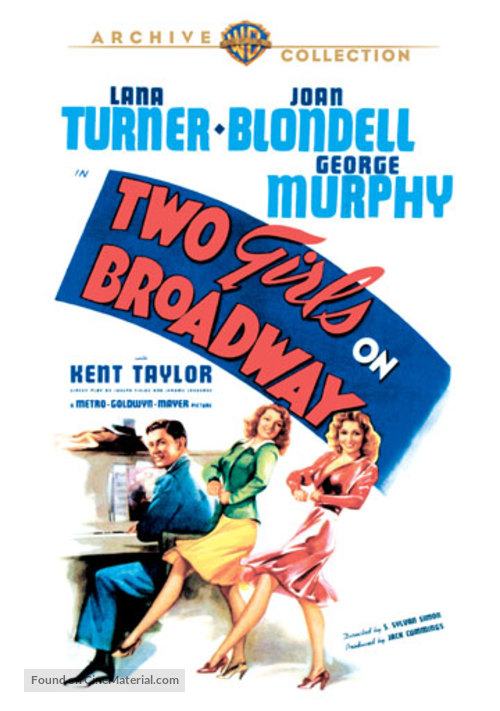 Two Girls on Broadway - Movie Cover