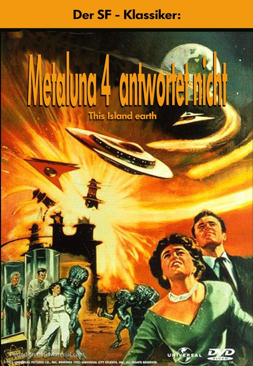 This Island Earth - German DVD movie cover