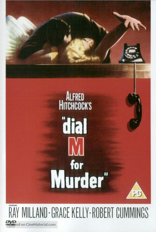 Dial M for Murder - British DVD movie cover