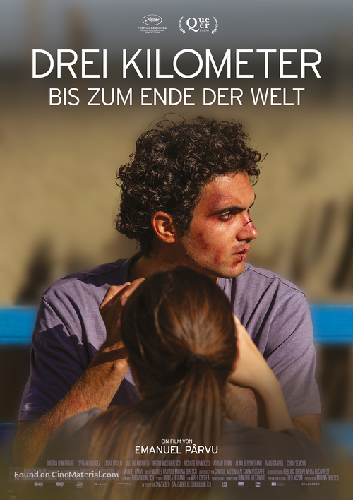 Trei kilometri p&acirc;na la capatul lumii - German Movie Poster