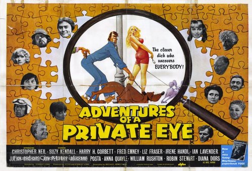 Adventures of a Private Eye - British Movie Poster