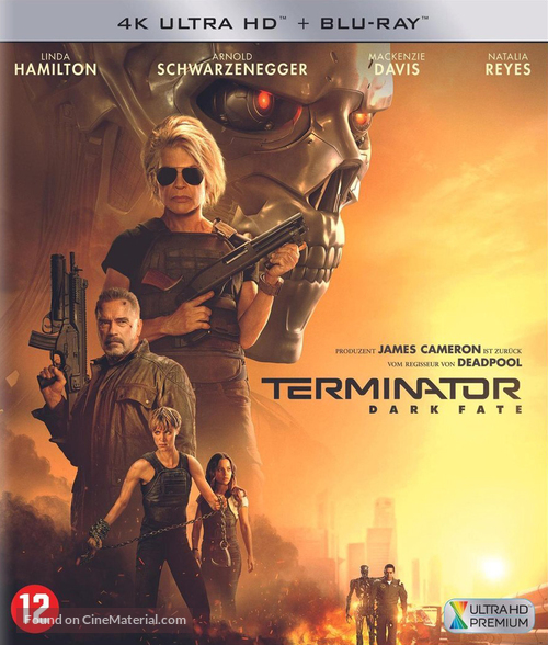 Terminator: Dark Fate - Dutch Blu-Ray movie cover