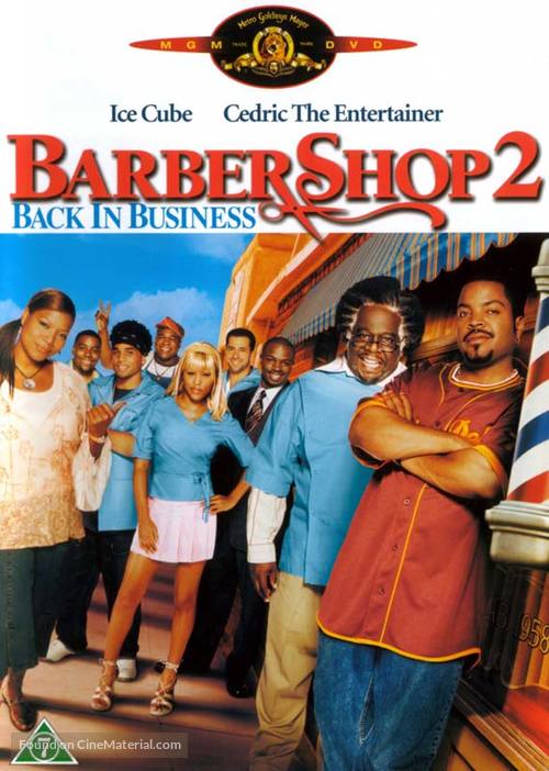 Barbershop 2: Back in Business - Danish poster